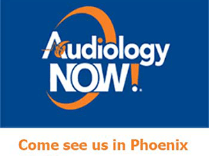 Banner ad image to promote the 2016 Audiology Now conference in Phoenix, AZ