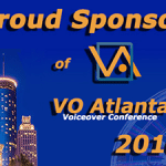 banner ad to promote WhisperRoom's sponsorship of VO Atlanta's 2016 voice-over conference
