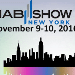 bannder ad image to promote the 2016 NAB Show in New York