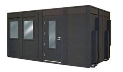 image of a whisperroom booth with additional height extension
