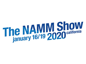 The 2020 NAMM Show logo