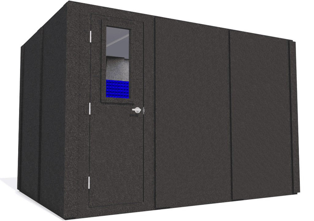 MDL 84126 S - 7' x 10.5' Single-Wall Iso Booth | WhisperRoom, Inc.™
